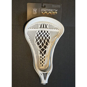 Womens Brine Dynasty Warp Pro Lacrosse Head White US Lacrosse NCAA Spec One Size